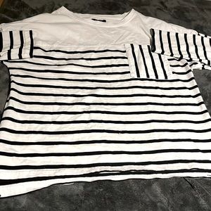striped chaps long sleeve shirt
